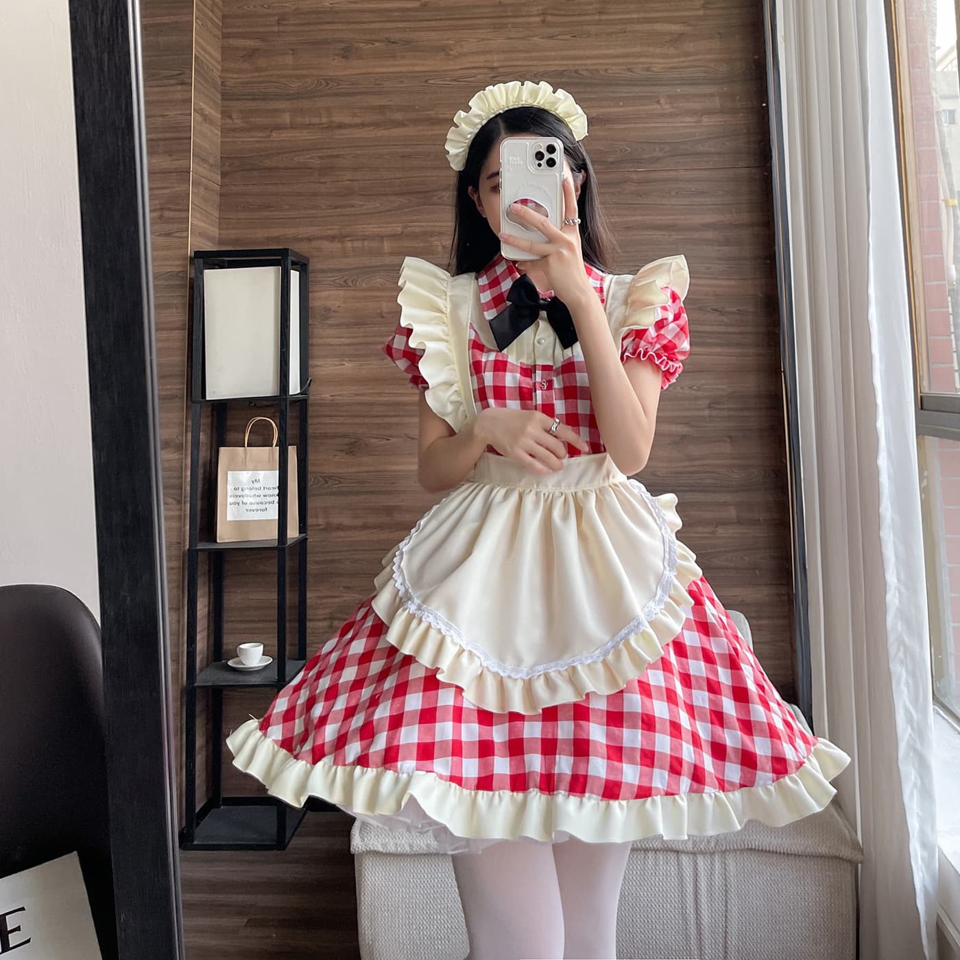 Lolita Maid Costume Cosplay Uniform Dress